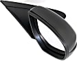 2010-2013 Mazda 3 - Driver and Passenger Side Mirrors, Power, Manual Folding, Non-Heated, Paintable, No Signal Light, No Memory, No Puddle Light, No Auto-Dimming, No Blind Spot Feature