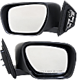 Driver and Passenger Side Mirrors, Power Adjust, Manual Folding, Non-Heated, Paintable, In-housing Signal Light, No Memory, No Puddle Light, No Auto-Dimming, No Blind Spot Feature