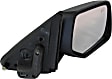 Driver and Passenger Side Mirror, Power Adjust, Heated, Manual Folding, Paintable, No Signal Light, No Memory, No Puddle Light, No Auto-Dim, No Blind Spot Feature