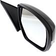 Driver and Passenger Side Mirrors, Power, Heated, Manual Folding, Paintable, In-housing Signal Light, No Memory, No Puddle Light, No Auto-Dimming, No Blind Spot Feature