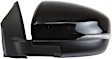 Driver and Passenger Side Mirror, Power Adjust, Heated, Manual Folding, Paintable, In-housing Signal Light, No Memory, No Puddle Light, No Auto-Dimming, No Blind Spot Feature