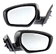Driver and Passenger Side Mirror, Power Adjust, Non-Heated, Manual Folding, Paintable, No Signal Light, No Memory, No Puddle Light, No Auto-Dimming, No Blind Spot Feature