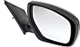 Driver and Passenger Side Mirror, Power Adjust, Non-Heated, Manual Folding, Paintable, No Signal Light, No Memory, No Puddle Light, No Auto-Dimming, No Blind Spot Feature