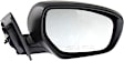 Driver and Passenger Side Mirror, Power Adjust, Non-Heated, Manual Folding, Paintable, No Signal Light, No Memory, No Puddle Light, No Auto-Dimming, No Blind Spot Feature