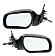 Driver and Passenger Side Mirror, Manual Adjust, Non-Heated, Manual Folding, Paintable, No Signal Light, No Memory, No Puddle Light, No Auto-Dim, No Blind Spot Feature