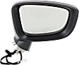 Driver and Passenger Side Mirrors, Power, Manual Folding, Non-Heated, Paintable, In-housing Signal Light, No Memory, No Puddle Light, No Auto-Dimming, No Blind Spot Feature