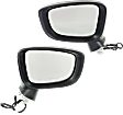 Driver and Passenger Side Mirrors, Power, Manual Folding, Non-Heated, Paintable, No Signal Light, No Memory, No Puddle Light, No Auto-Dimming, No Blind Spot Feature