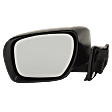 Driver and Passenger Side Mirrors, Power Adjust, Manual Folding, Non-Heated, Paintable, No Signal Light, No Memory, No Puddle Light, No Auto-Dimming, No Blind Spot Feature