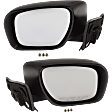 Driver and Passenger Side Mirrors, Power Adjust, Manual Folding, Heated, Paintable, No Signal Light, No Memory, No Puddle Light, No Auto-Dimming, No Blind Spot Feature