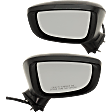 Driver and Passenger Side Mirrors, Power Adjust, Manual Folding, Heated, Paintable, In-housing Signal Light, No Memory, No Puddle Light, No Auto-Dimming, No Blind Spot Feature