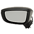 Driver and Passenger Side Mirrors, Power Adjust, Manual Folding, Heated, Paintable, In-housing Signal Light, No Memory, No Puddle Light, No Auto-Dimming, No Blind Spot Feature