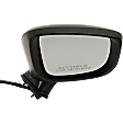 Driver and Passenger Side Mirrors, Power Adjust, Manual Folding, Heated, Paintable, In-housing Signal Light, No Memory, No Puddle Light, No Auto-Dimming, No Blind Spot Feature