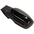 Driver and Passenger Side Mirror, Power Adjust, Heated, Manual Folding, Paintable, In-housing Signal Light, No Memory, No Puddle Light, No Auto-Dim, With Blind Spot Detection in Glass