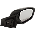Driver and Passenger Side Mirror, Power Adjust, Heated, Manual Folding, Paintable, In-housing Signal Light, No Memory, No Puddle Light, No Auto-Dim, With Blind Spot Detection in Glass