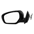 Driver and Passenger Side Mirrors, Power Adjust, Manual Folding, Heated, Paintable, In-housing Signal Light, With memory, No Puddle Light, No Auto-Dimming, With Blind Spot Detection in Glass