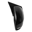 Driver and Passenger Side Mirrors, Power Adjust, Manual Folding, Heated, Paintable, In-housing Signal Light, With memory, No Puddle Light, No Auto-Dimming, With Blind Spot Detection in Glass