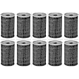 SET-MAHOX380D-10 Oil Filter - Cartridge, Direct Fit, Set of 10
