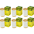 SET-MANHU7185X-6 Oil Filter - Cartridge, Direct Fit, Set of 6