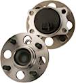 SET-MC512655-2 Rear, Driver and Passenger Side Wheel Hub, 5 Lugs, 1.6L, 4Cyl