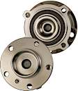 SET-MC513437-2 Front, Driver and Passenger Side Wheel Hub, 5 Lugs, With Bearing, 3.0L, 6Cyl