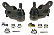 SET-MCK500043 Front, Driver and Passenger Side, Lower Ball Joint