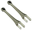 SET-MECMS101298-2 Front, Driver and Passenger Side, Lower, Frontward Control Arm, Without ball joint(s), Supreme Series