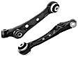SET-MECMS101348 Front, Driver and Passenger Side, Lower, Rearward Control Arm, Without ball joint(s), Supreme Series