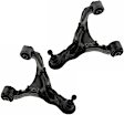 SET-MECMS101420 Front, Driver and Passenger Side, Upper Control Arm, Supreme Series