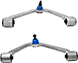 SET-MECMS301037 Front, Driver and Passenger Side, Upper Control Arm, Supreme Series