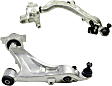 SET-MECMS301117 Front, Driver and Passenger Side, Lower Control Arm, Supreme Series