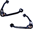 SET-MECMS301148 Front, Driver and Passenger Side, Upper Control Arm, Supreme Series