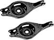 SET-MECMS301184-2 Rear, Driver and Passenger Side Control Arm, Without ball joint(s), Supreme Series