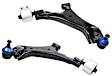 SET-MECMS501117 Front, Driver and Passenger Side, Lower Control Arm, Supreme Series