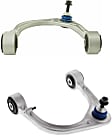SET-MECMS501219 Front, Driver and Passenger Side, Upper Control Arm, Supreme Series