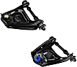 SET-MECMS501235 Front, Driver and Passenger Side, Upper Control Arm, Supreme Series
