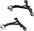 SET-MECMS601155 Front, Driver and Passenger Side, Lower Control Arm, Supreme Series