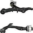 SET-MECMS601155 Front, Driver and Passenger Side, Lower Control Arm, Supreme Series