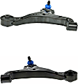 SET-MECMS601207 Front, Driver and Passenger Side, Lower Control Arm, Supreme Series