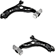 SET-MECMS701116 Front, Driver and Passenger Side, Lower Control Arm, Supreme Series