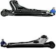SET-MECMS701125 Front, Driver and Passenger Side, Lower Control Arm, Supreme Series
