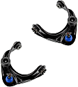 SET-MECMS761173 Front, Driver and Passenger Side, Upper Control Arm, Supreme Series