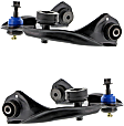 SET-MECMS761173 Front, Driver and Passenger Side, Upper Control Arm, Supreme Series
