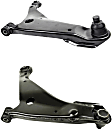 SET-MECMS801154 Front, Driver and Passenger Side, Lower Control Arm, Supreme Series