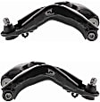 SET-MECMS801177 Rear, Driver and Passenger Side, Upper Control Arm, Supreme Series