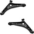 SET-MECMS801186 Front, Driver and Passenger Side, Lower Control Arm, With ball joint(s), Supreme Series