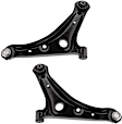 SET-MECMS801186 Front, Driver and Passenger Side, Lower Control Arm, With ball joint(s), Supreme Series