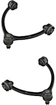 SET-MECMS861100 Front, Driver and Passenger Side, Upper Control Arm, Supreme Series