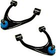 SET-MECMS86177 Front, Driver and Passenger Side, Upper Control Arm, Supreme Series