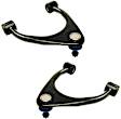 SET-MECMS86177 Front, Driver and Passenger Side, Upper Control Arm, Supreme Series