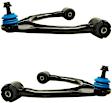 SET-MECMS86177 Front, Driver and Passenger Side, Upper Control Arm, Supreme Series